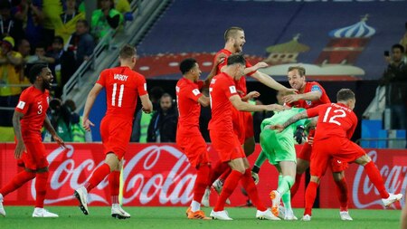 England Win Penalty Shootout