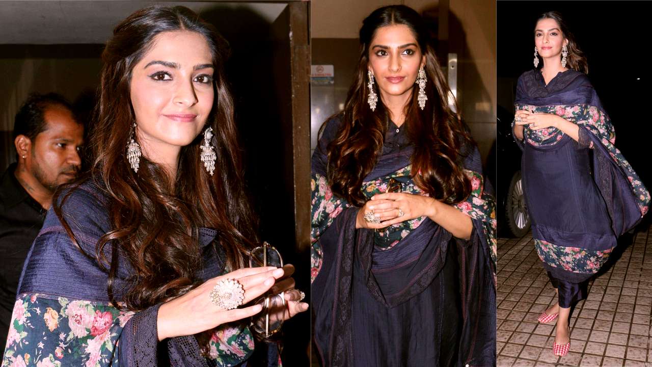 Sonam Kapoor was grace personified at the screening