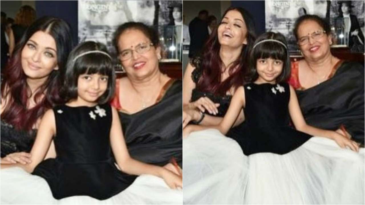 Aishwarya Aaradhya Bachchan and Vrinda Rai share a hearty laugh