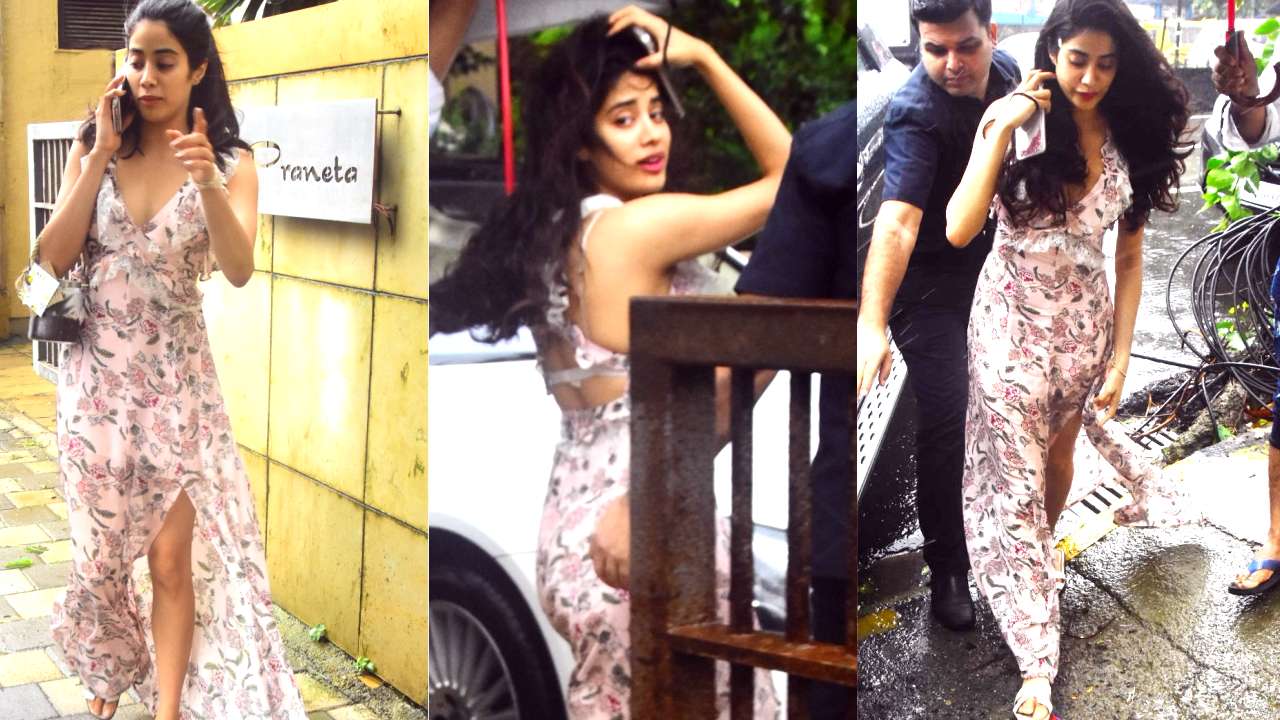 Janhvi Kapoor also attended the baby-shower