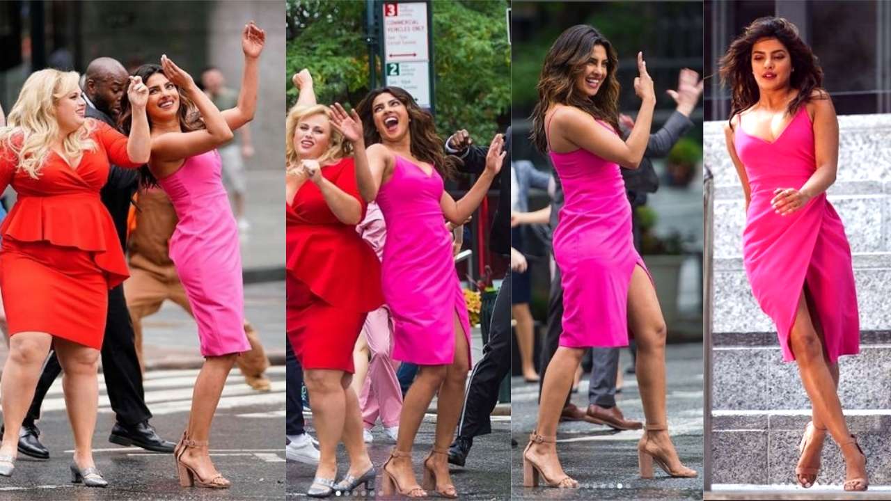 Priyanka shakes a leg with Rebel Wilson