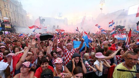 In Pics: Croatia welcomes its World Cup heroes in most epic manner
