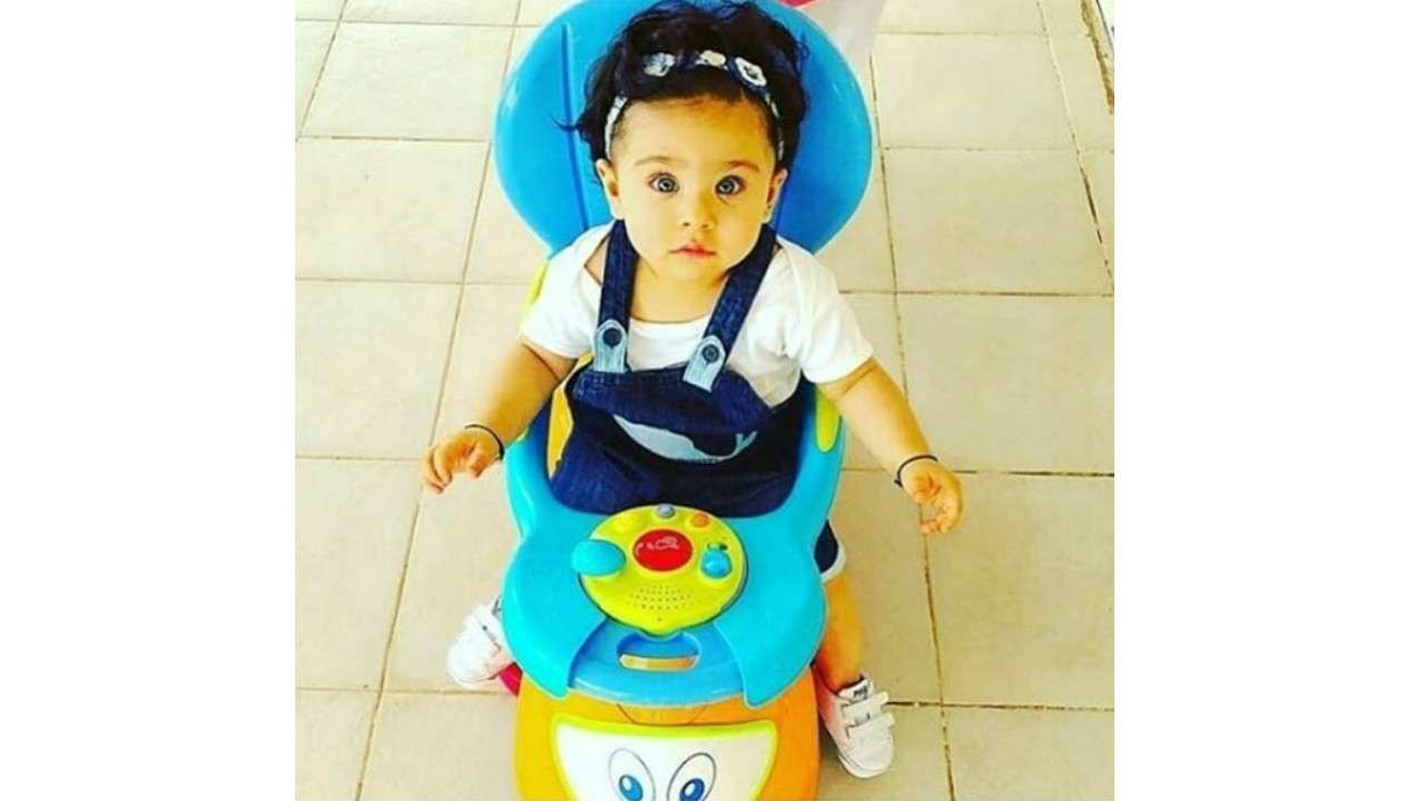 This picture of Inaaya is simply aww-wait-for-it-dorable!