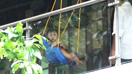 How we wish we could chill like Taimur on a Tuesday afternoon