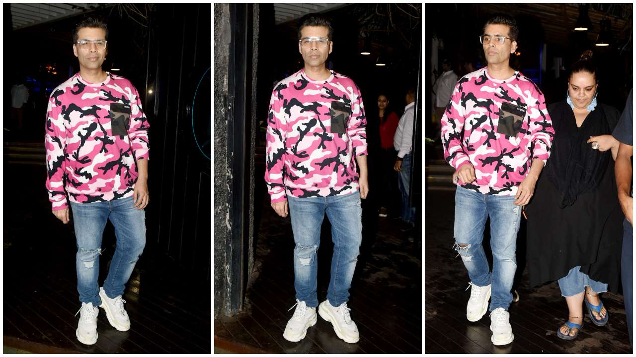 Karan Johar is making a fashion statement as always