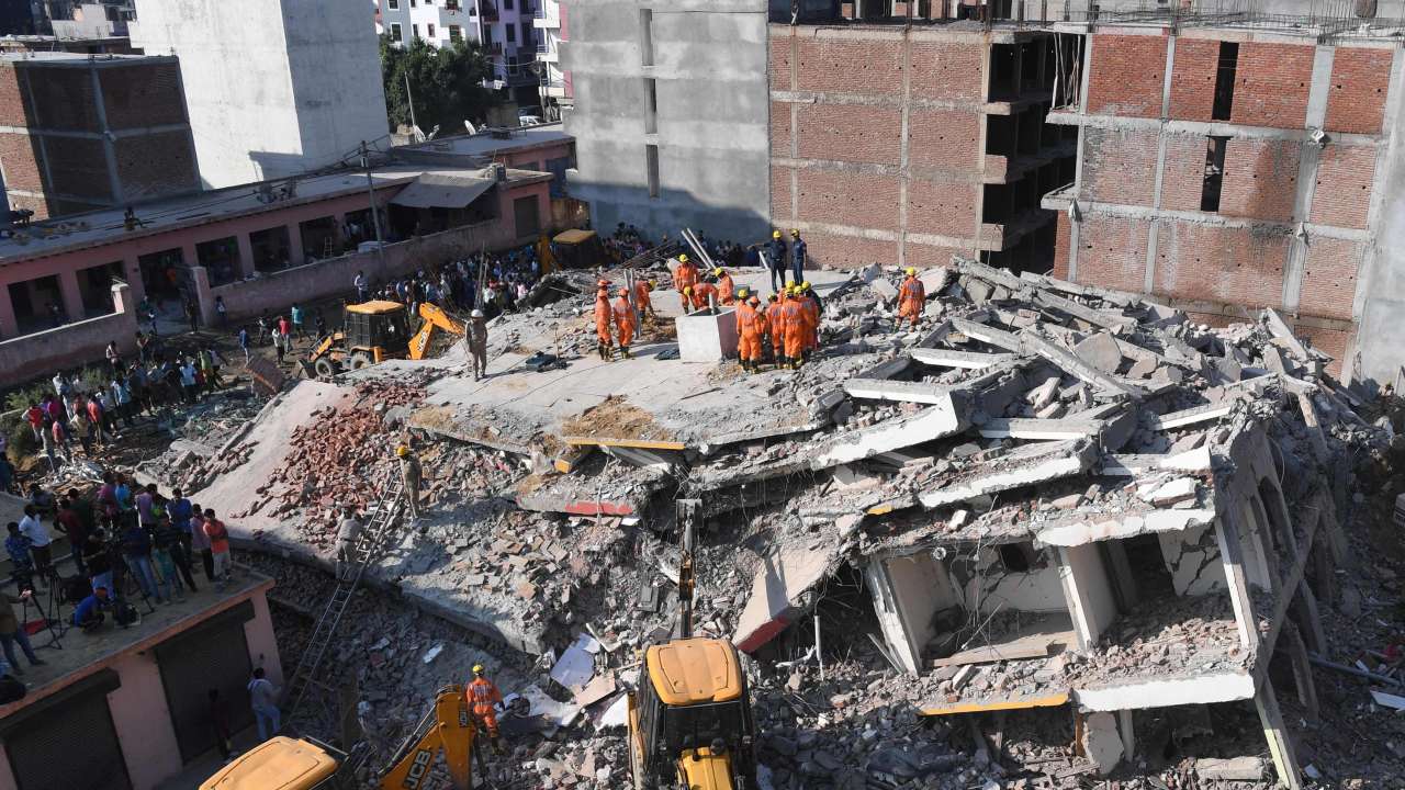 Two buildings collapse in Greater Noida