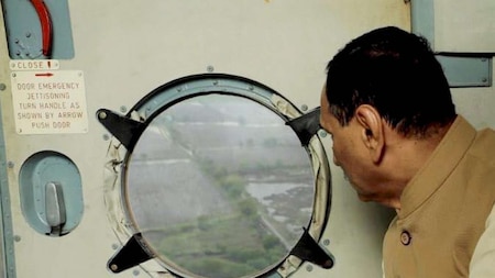 CM Rupani visits flood-affected areas