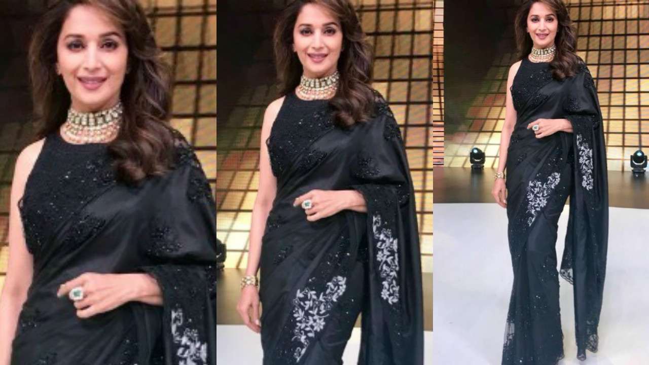 Madhuri Dixit's 5 glamorous saree looks