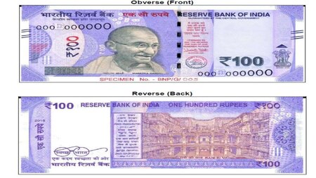 The 100 rupee note