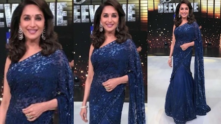 Madhuri - Stunning in blue