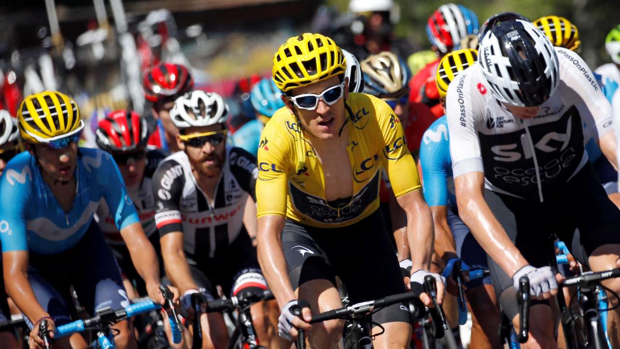 In Pics: Cyclists zoom pass the French countryside during Stage 12 of ...