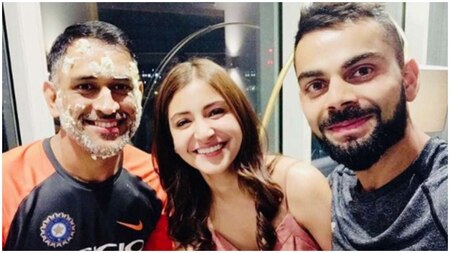 At MS Dhoni's birthday bash