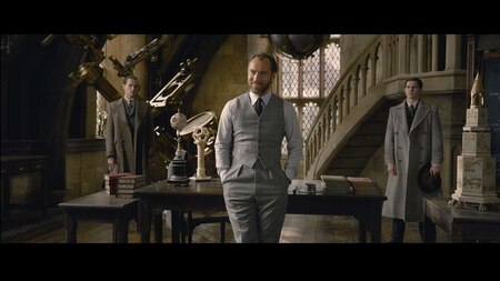 Albus Dumbledore. Young but still in grey