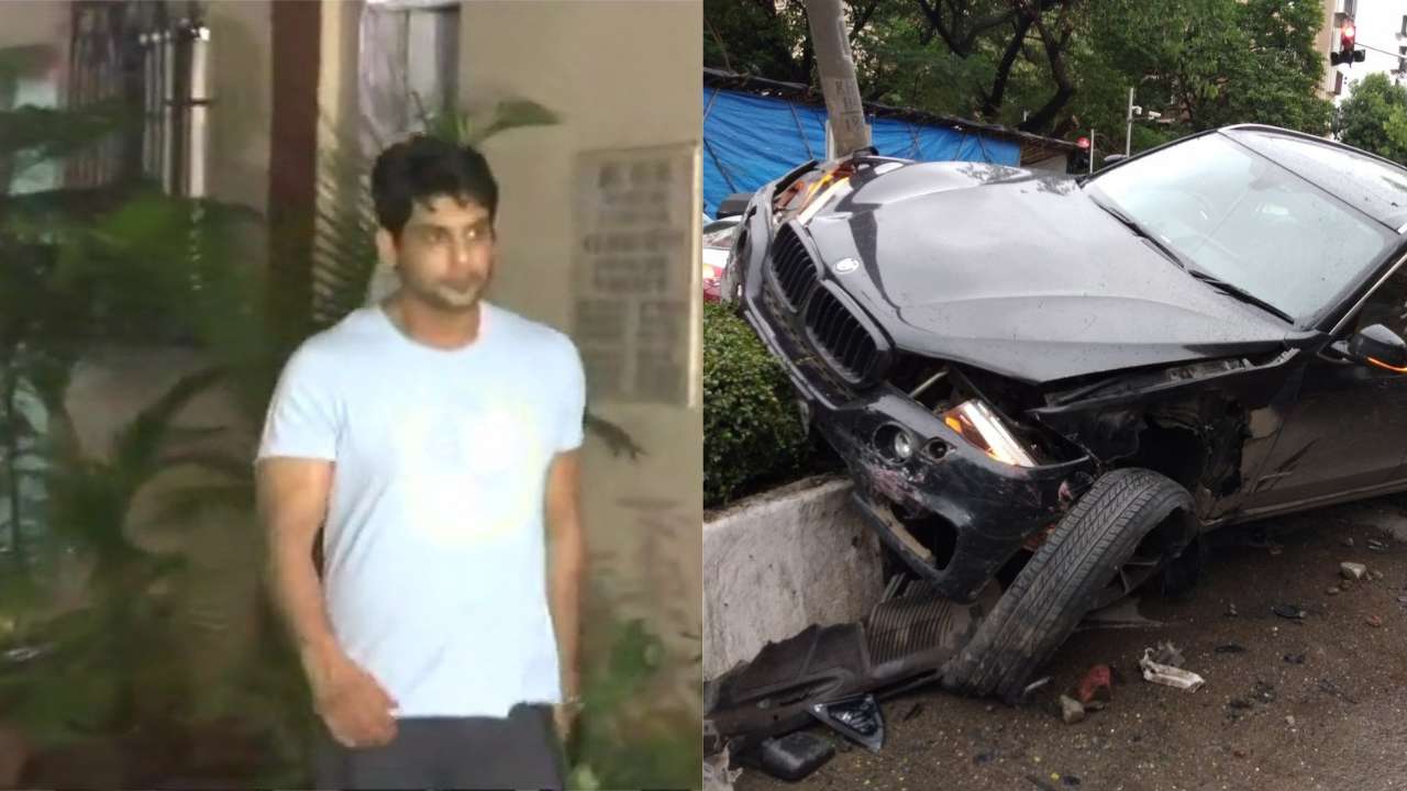WATCH how television actor Sidharth Shukla got rescued after the dreadful  car-accident