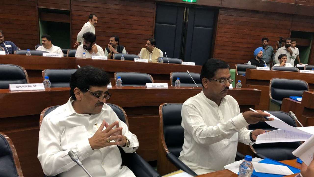 Ashok Chavan in pensive mode