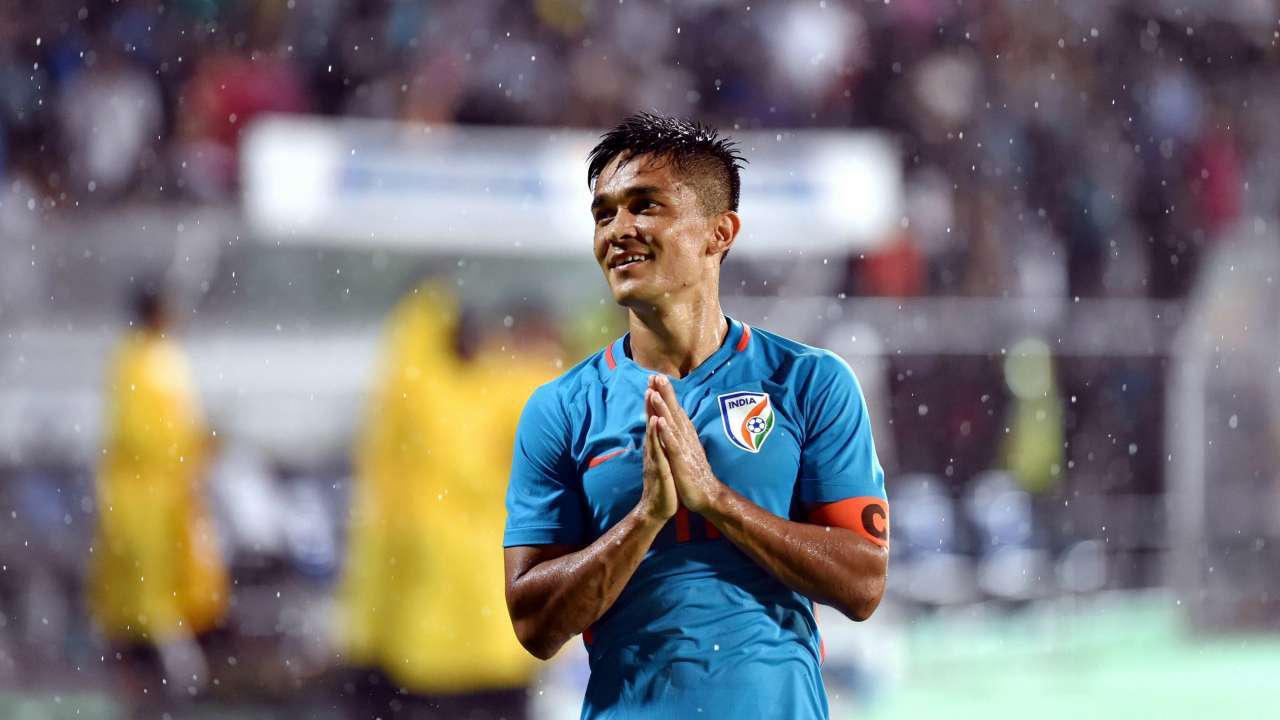 Indian football team captain Sunil Chhetri wins 2017 AIFF