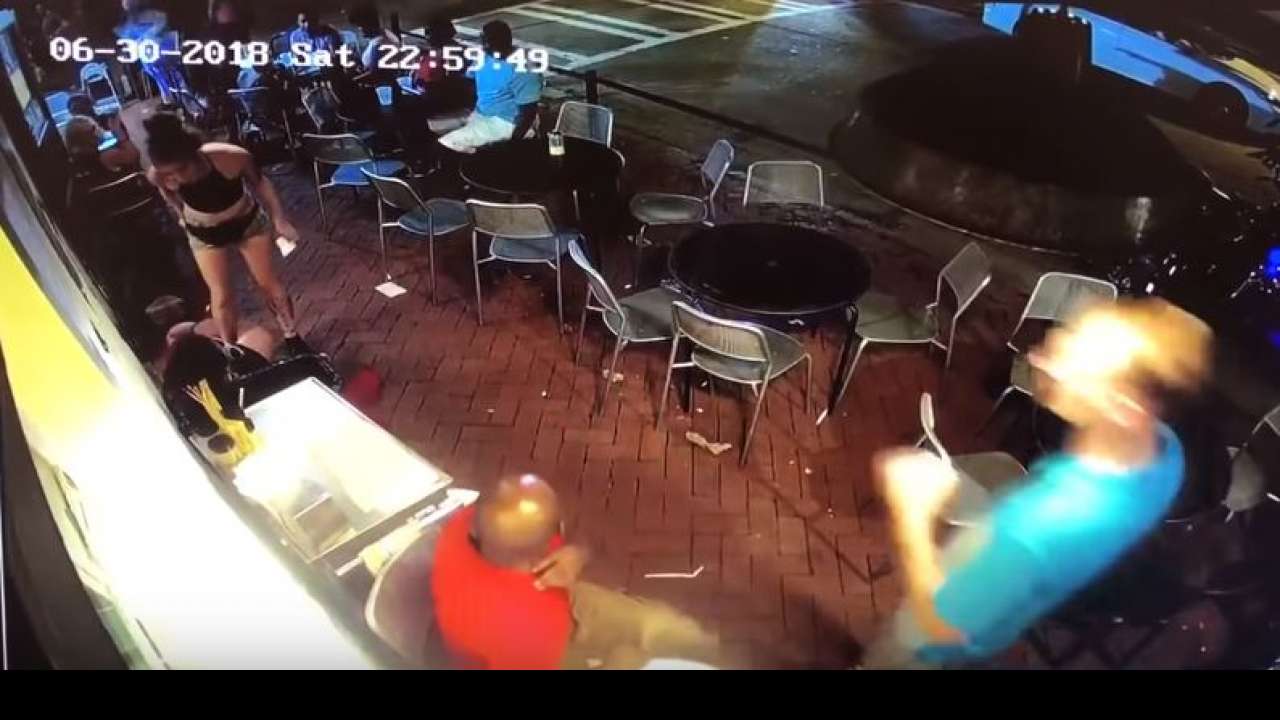 Pervert on the ground, where he belongs