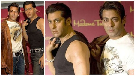 Salman Khan's statues at Madame Tussauds