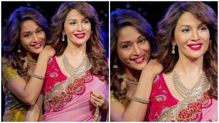 Madhuri Dixit's sculpture looks as beautiful as her!