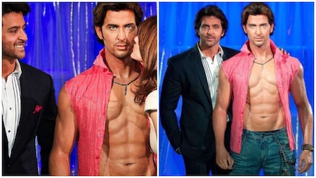 The Greek God at tussauds