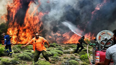 Wildfires have killed at least 74 people, Greece's deadliest blazes in more than a decade