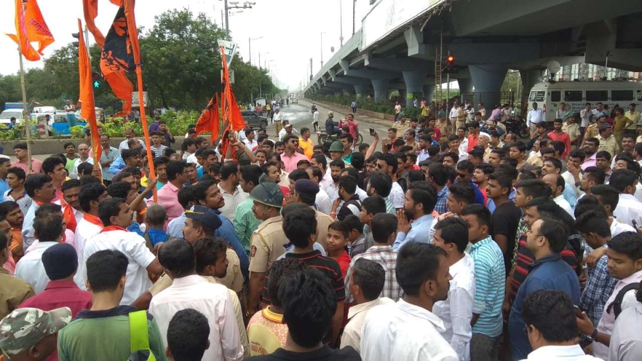 Maratha kranti morcha at mankhurd