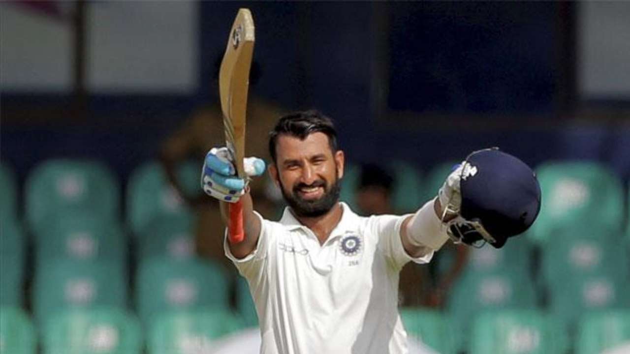 Cheteshwara Pujara enters the club in 2005