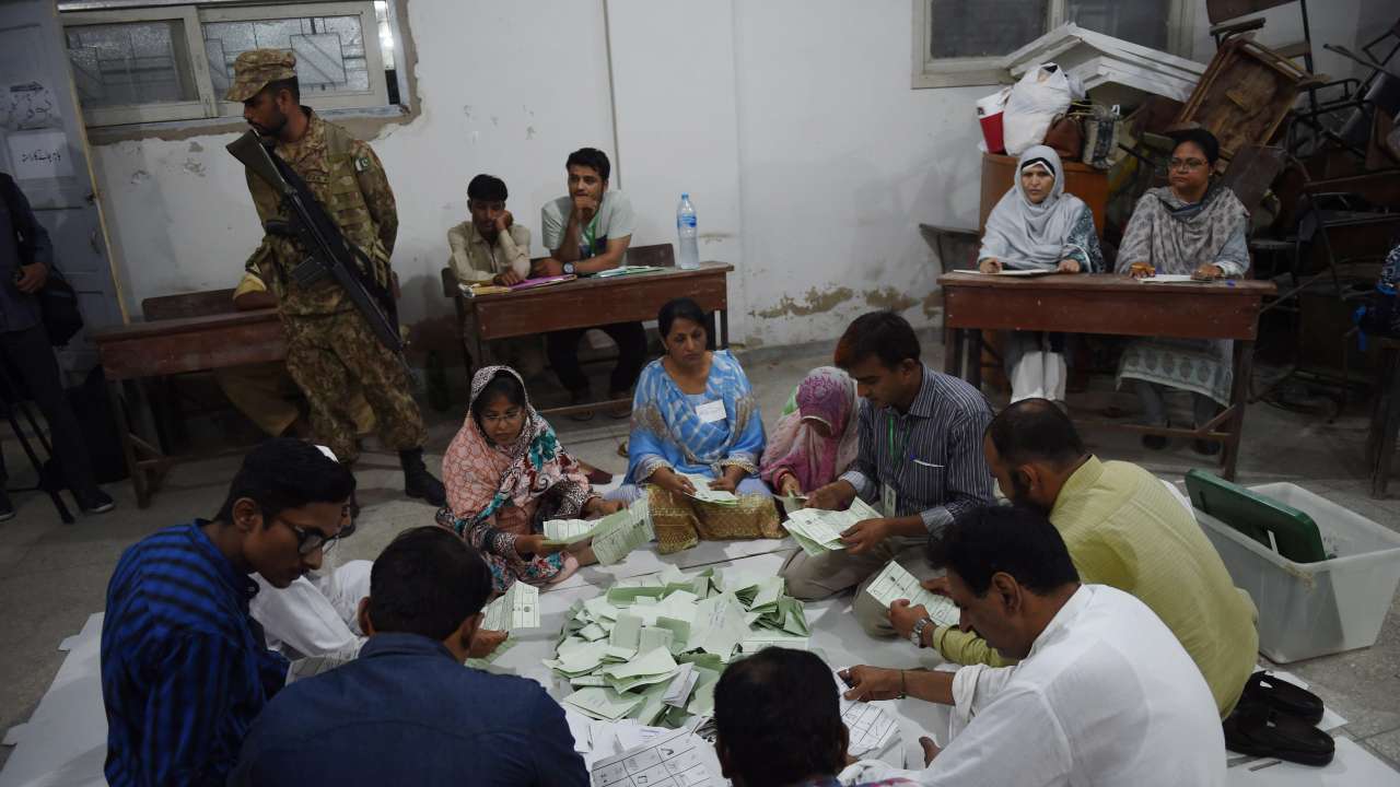 Vote counting for general elections is still underway