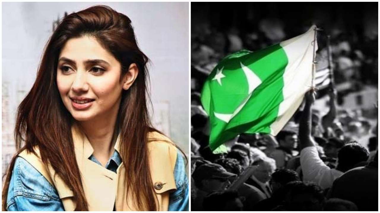 The actress then apologised for not being there in her country.