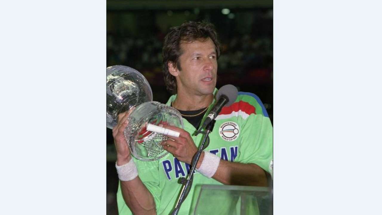 When Imran Khan became lifted the World Cup for Pakistan