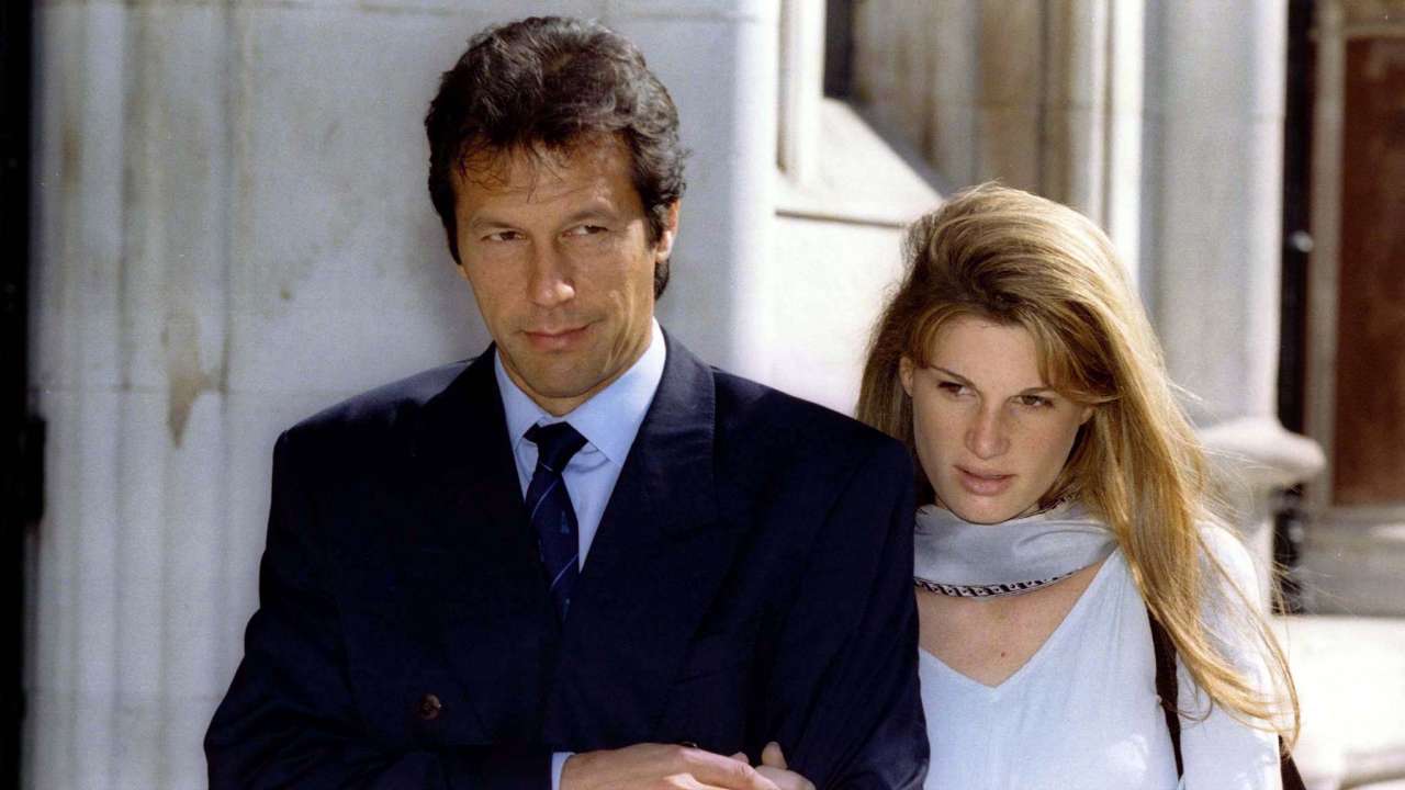 Imran Khan with Jemima