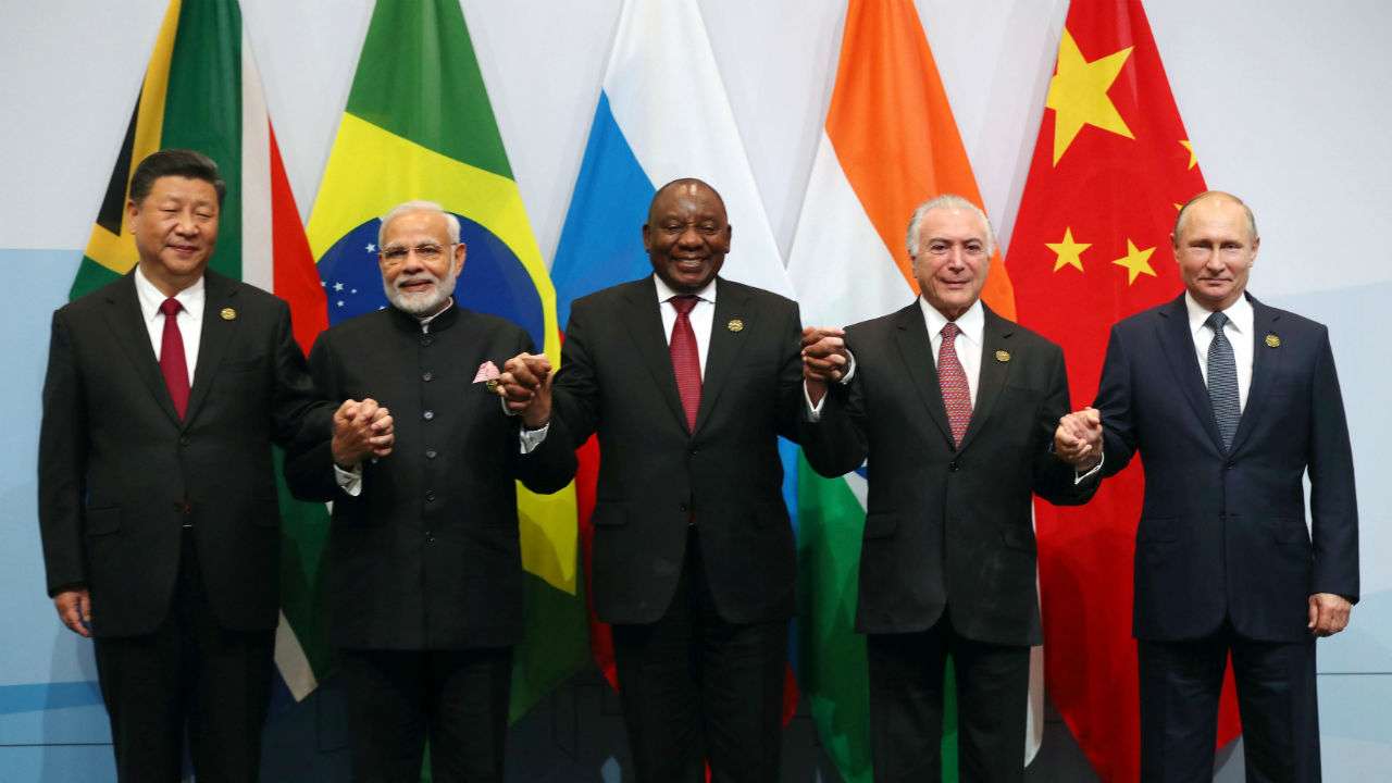 BRICS Summit PM Modi meets BRICS leaders in Johannesburg