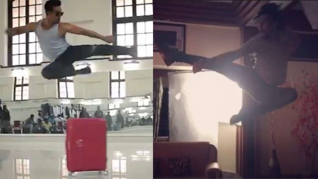 The two of them even kick the same!