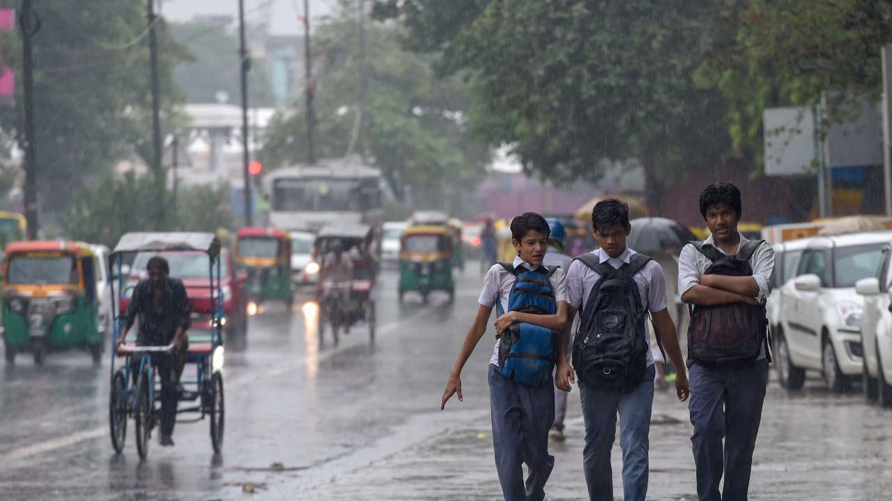The path to school