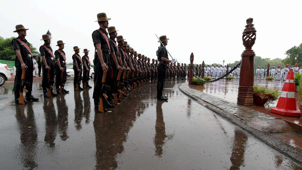 Paying tribute in the rains