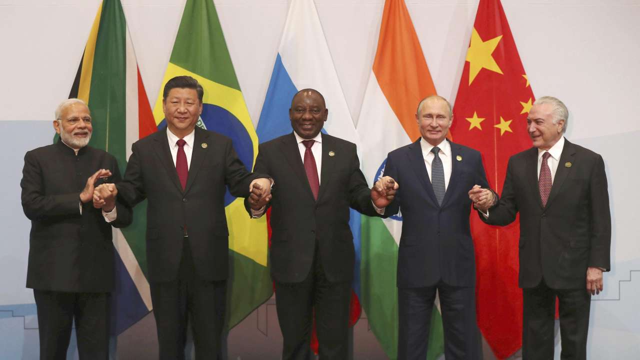 BRICS leaders come together