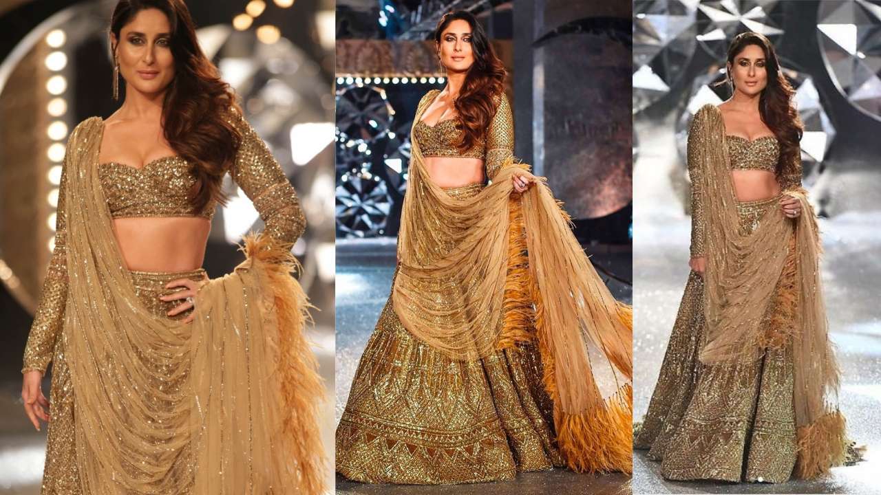 And, Kareena has successfully brought back gold in vogue