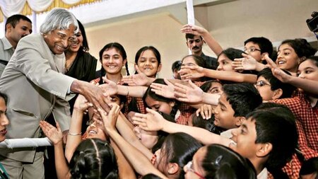 Dr APJ Abdul Kalam delivered lectures in schools and colleges