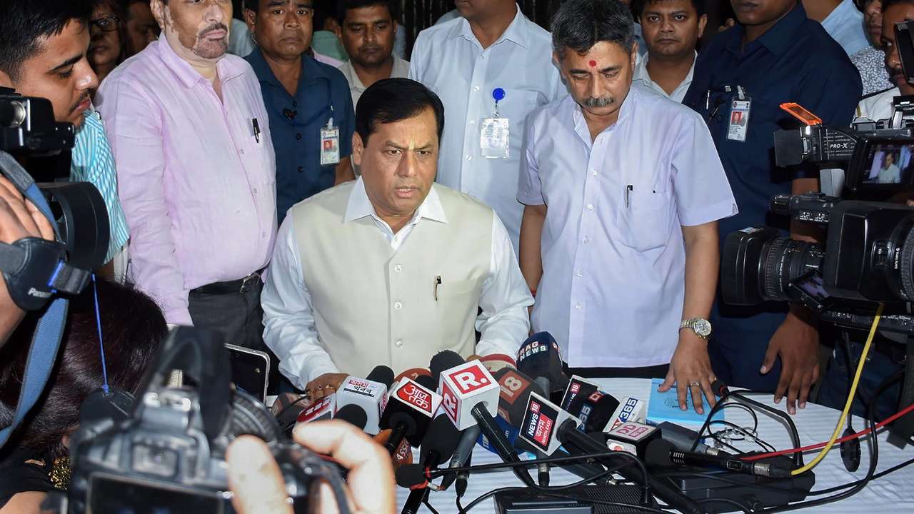 Image result for Assam CM: Don’t panic if name doesn’t appear in NRC