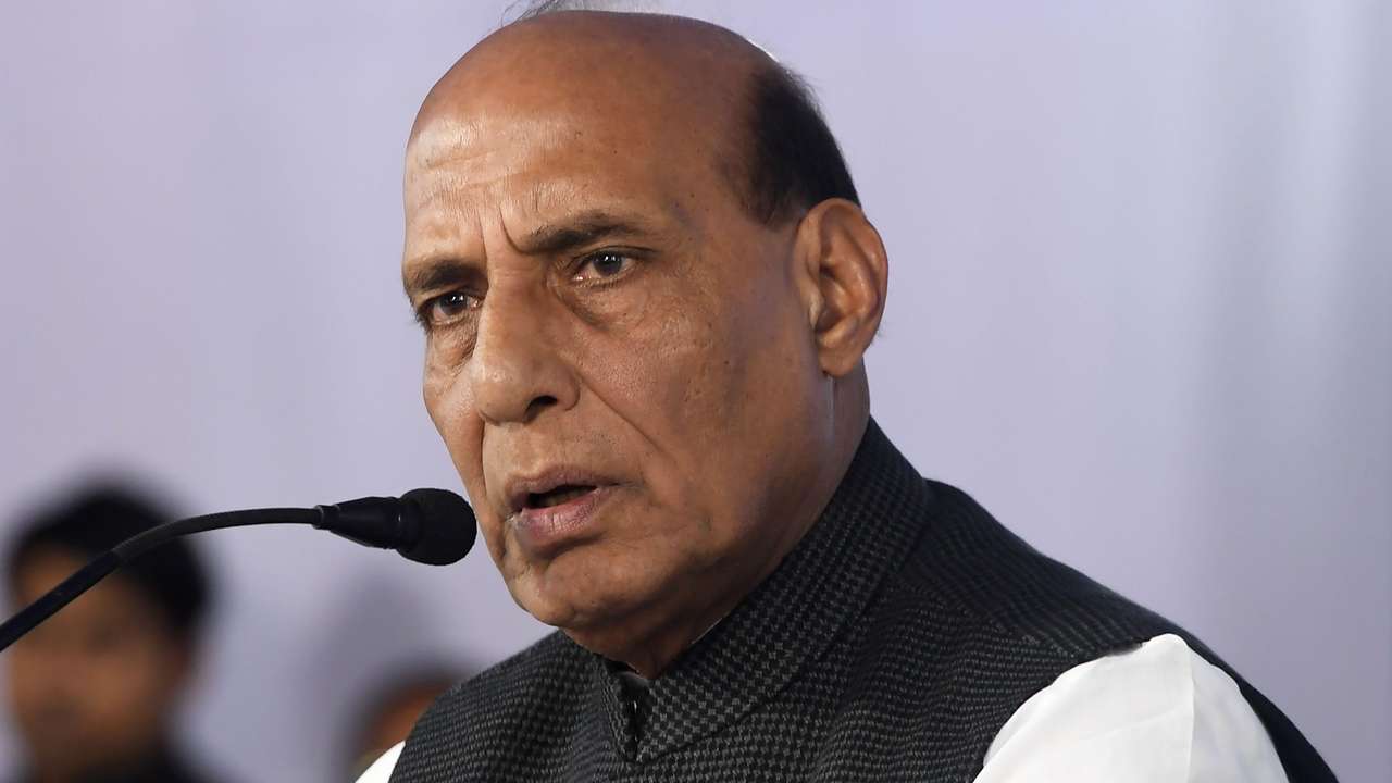 Rajnath Singh speaks up