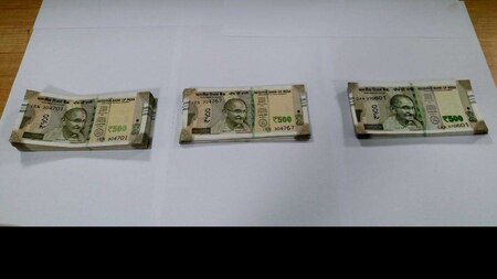 Fake notes recovered