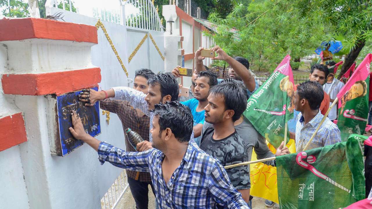 Protest over Bihar shelter home horror