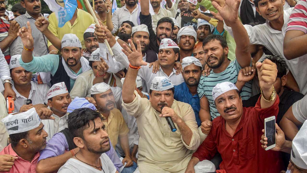AAP joins protests