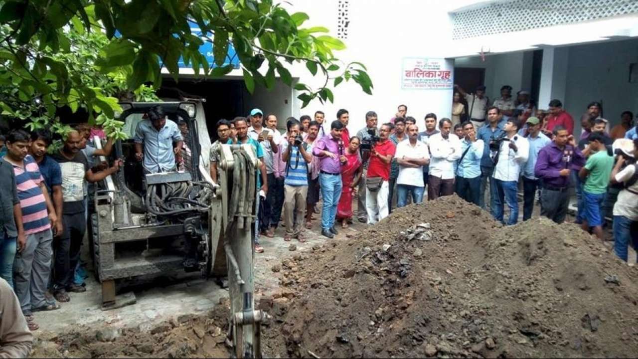 Police digging for body of a 'missing' girl at Muzaffarpur shelter home