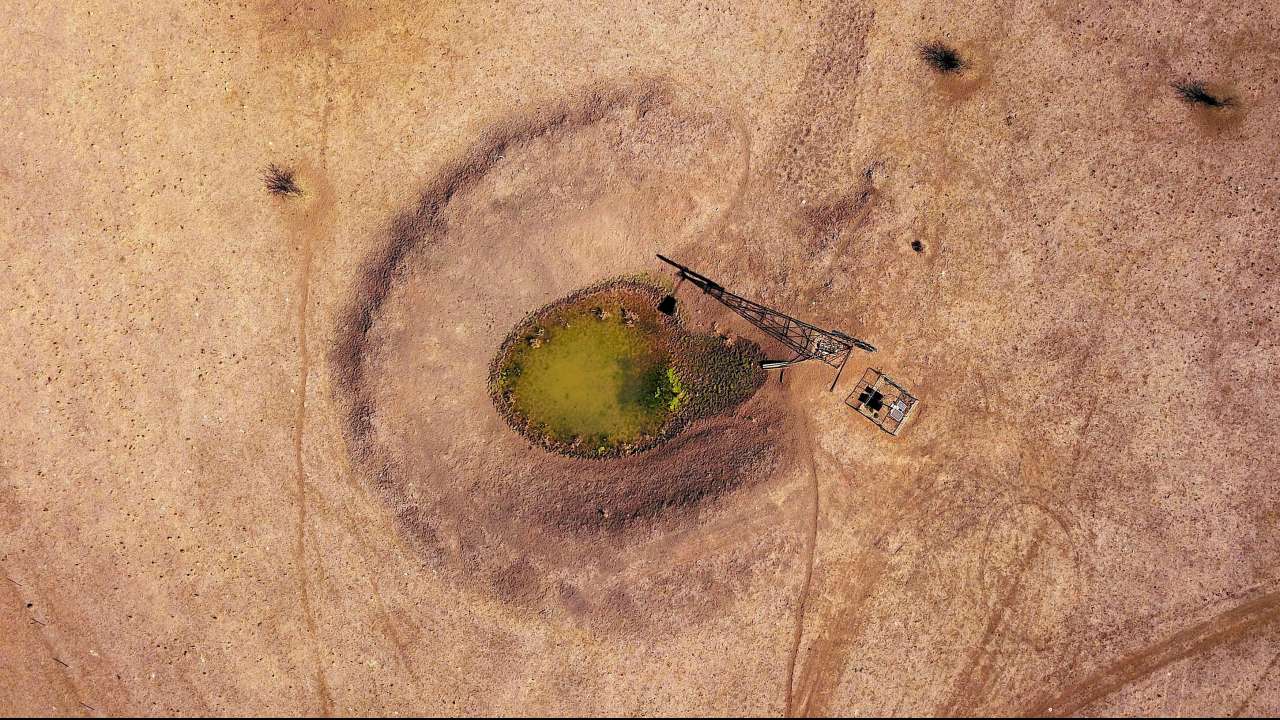 Drought-effected on farmer property named South Park