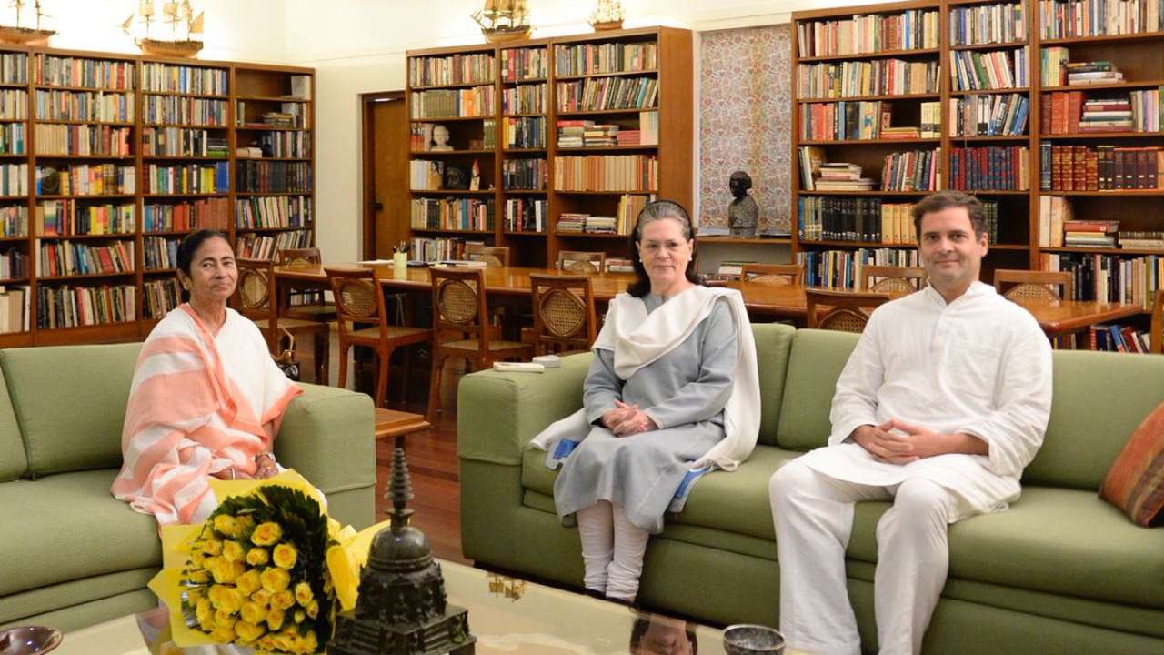 Mamata meets the Gandhis