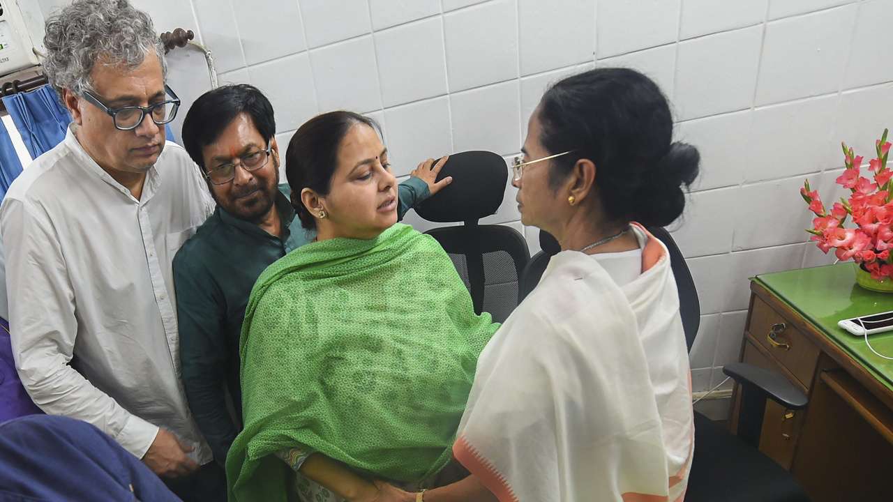 Mamata Banerjee with Misa Bharti