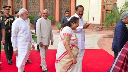 PM Modi with President Kovind