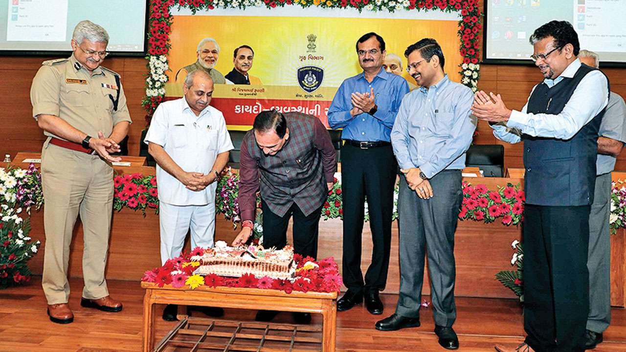 Cm Vijay Rupani S Birthday A Low Key Affair Wishes Showered