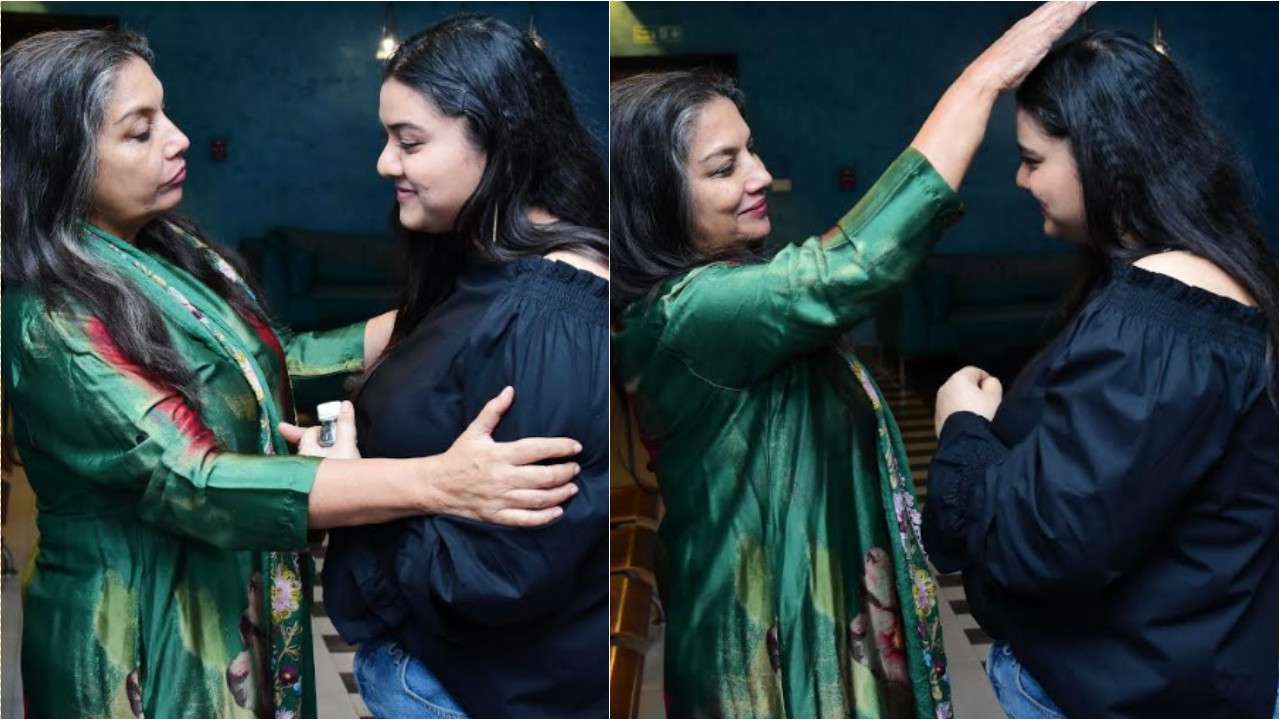 Shabana Azmi blesses Pihu Sand